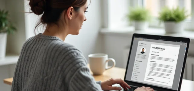 Comment créer un CV en ligne efficace avec Genius CV : mon retour d&rsquo;expérience