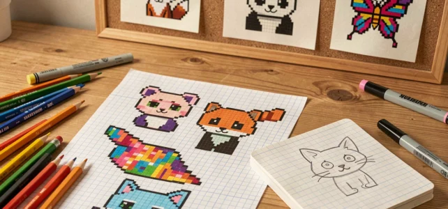 15 idées de pixel art animaux faciles et adorables à créer pour débutants 15 idées de pixel art animaux faciles et adorables à créer pour débutants